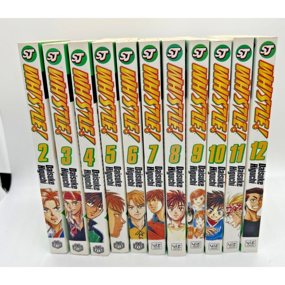 Whistle! Manga Volumes 2-12 English - Daisuke Higuchi Viz Media Sports Manga